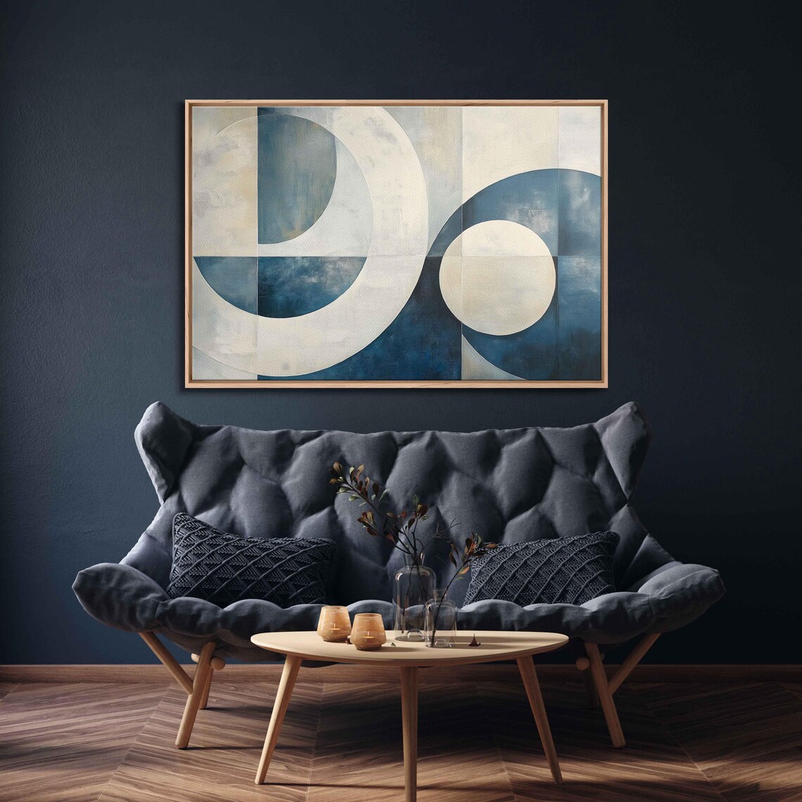 Serene Abstract Landscape, Minimalistic Design - Image 3