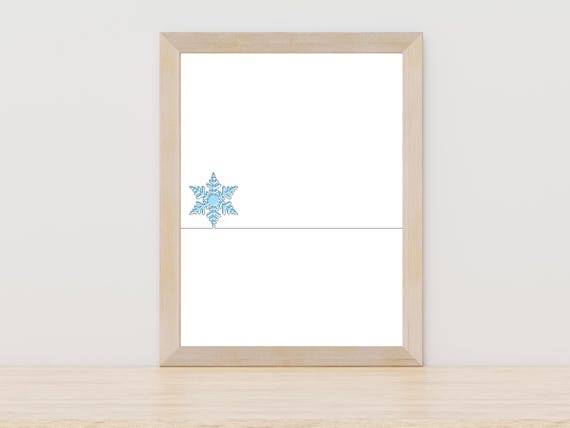 Snowflake Line Art