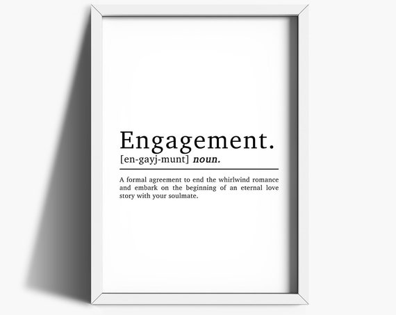 Best Friend Engagement Gifts Engagement Definition Engagement Gift Home Decor Gifts For New Couple Friends Engagement Prints