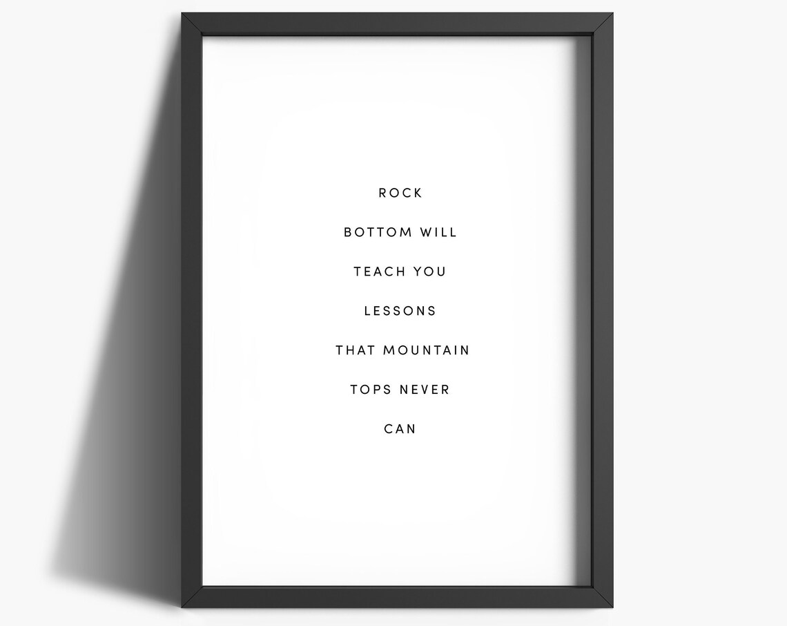 Motivational Quote Office Decor Wall Art Print