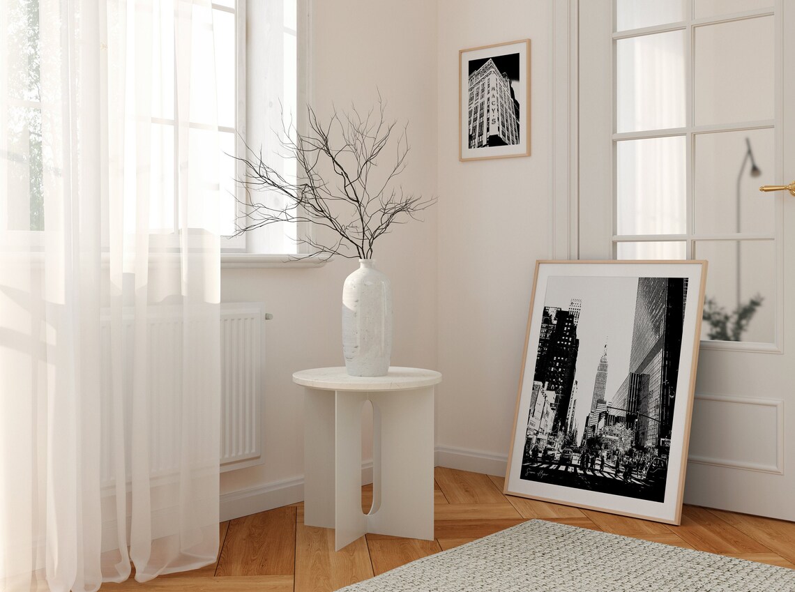 New York Cityscape Illustration, Travel Poster