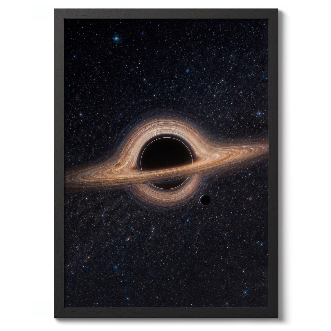 Black Hole Poster, Space Photography Galaxy