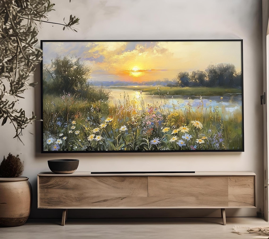 Spring Flowers Wildflowers Farmhouse Boho Art Print - Image 4