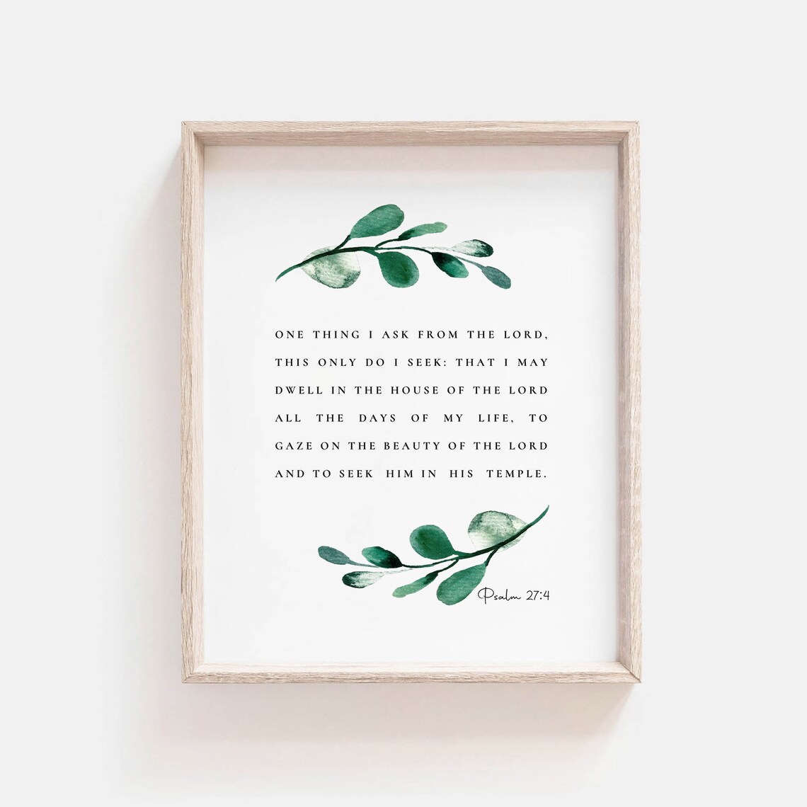 Psalm 274 Bible Verse, Botanical Scripture