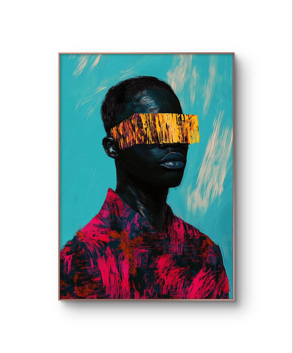 Lagos Nigeria Surreal City Wall Art