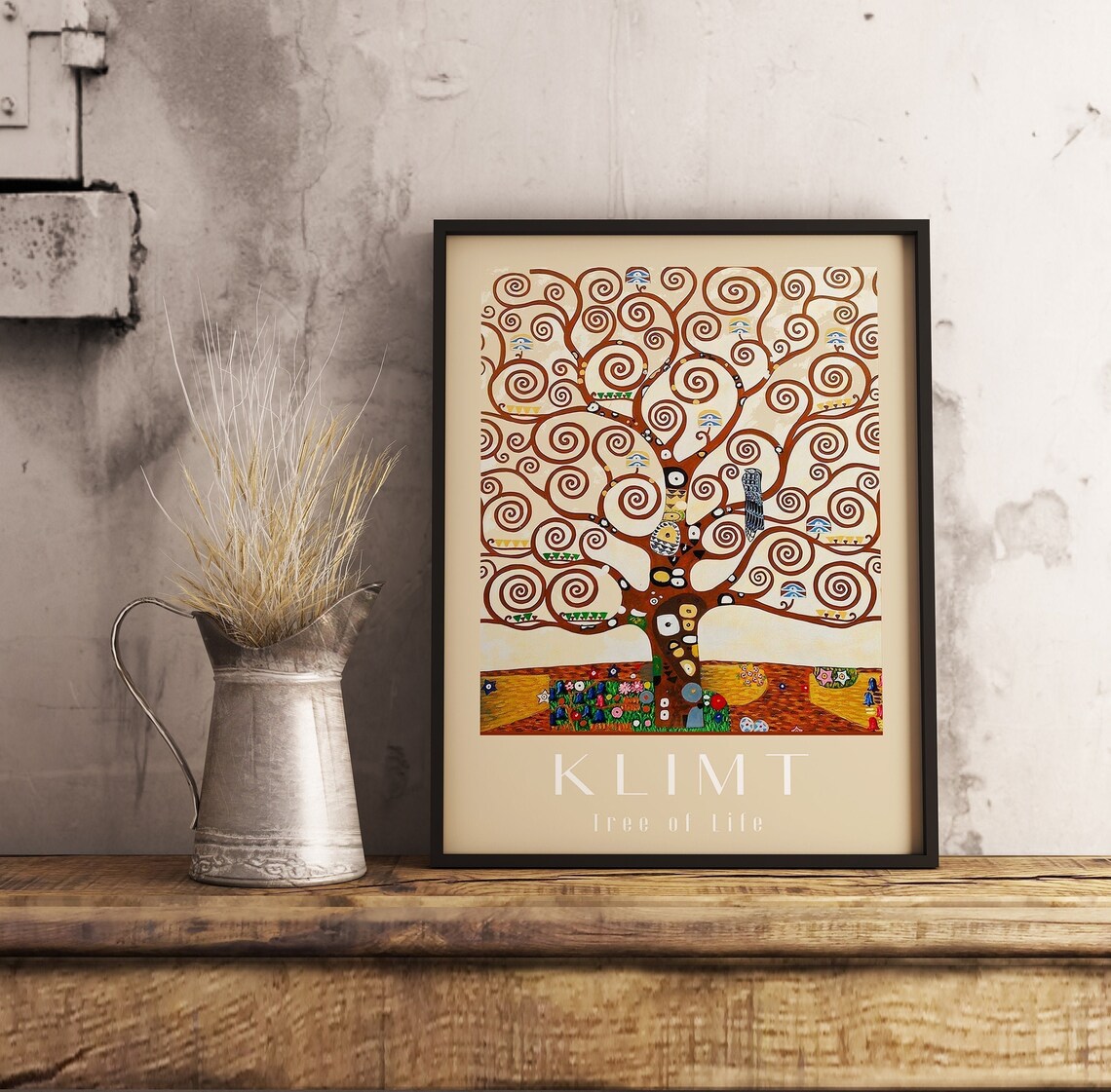 Gustav Klimt The Tree Of Life Art Nouveau Art Print - Image 3
