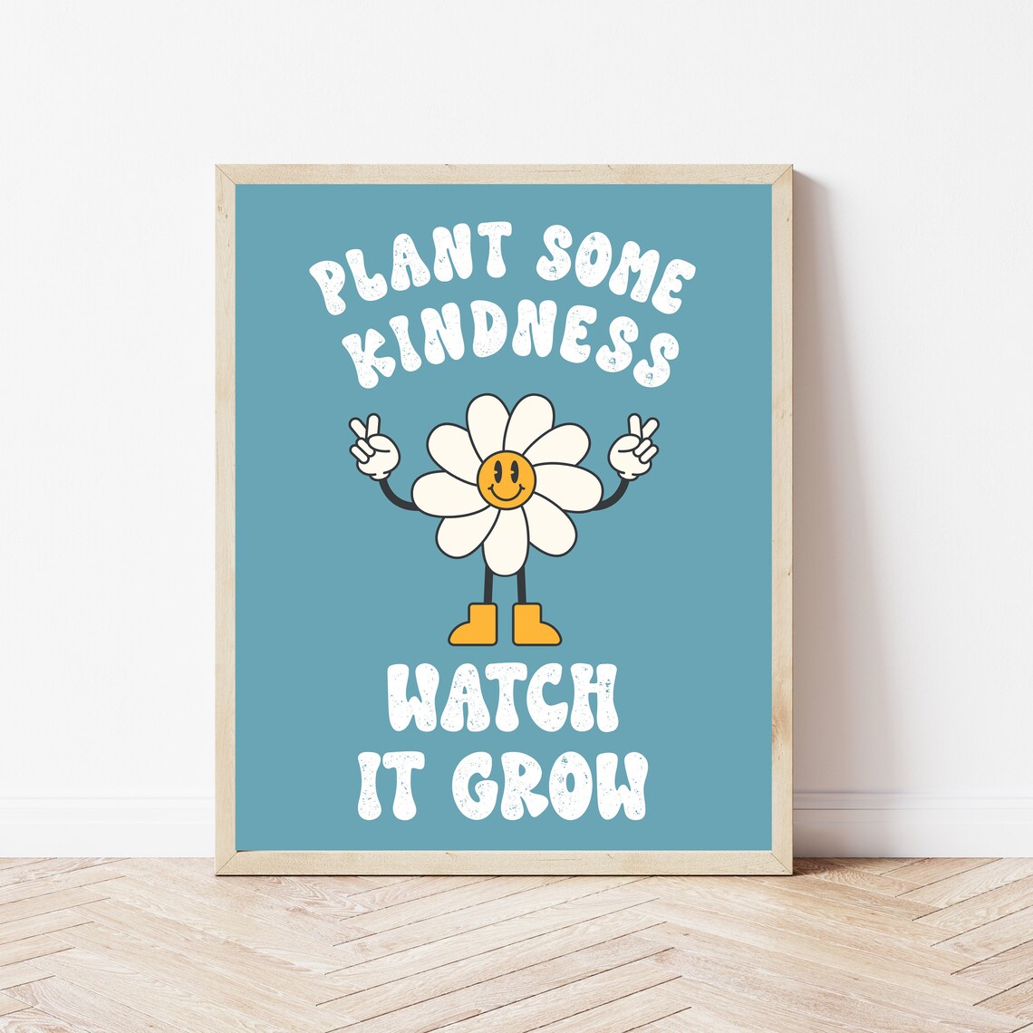 Retro Wall Art Groovy Classroom Prints Middle High School Decor New Teacher Gift Female Homeschool Poster