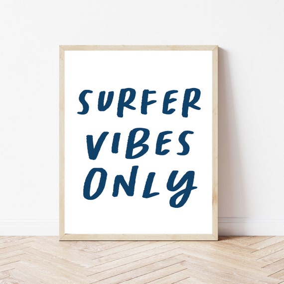 Coastal Nursery Prints Ocean Wall Art Surfer Baby Nautical Room Decor Boys Beachy Sign Surf Gifts