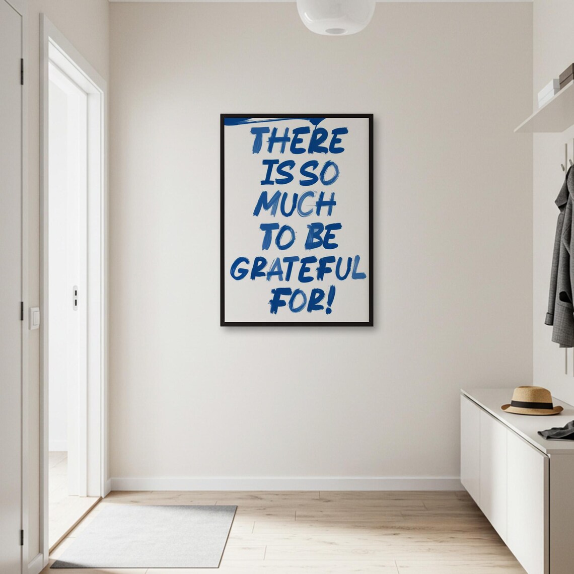 Grateful Quote, Inspirational Typography Poster - Image 3