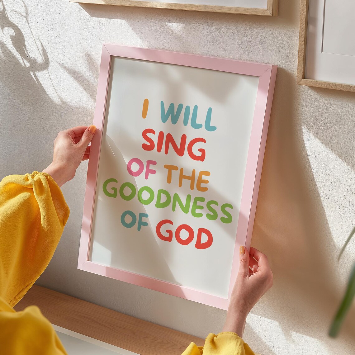 Goodness Of God, Christian Scripture Poster - Image 2