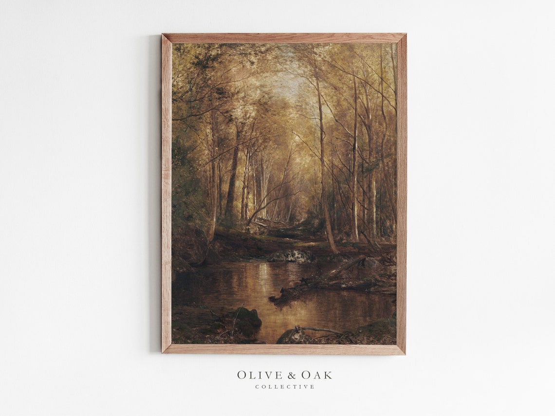 Autumn Landscape - Vintage Art