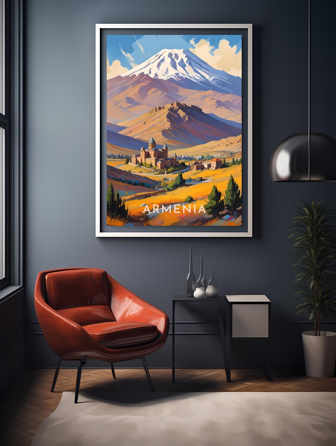 Armenia Retro Travel Poster, Vintage Travel Poster - Image 2