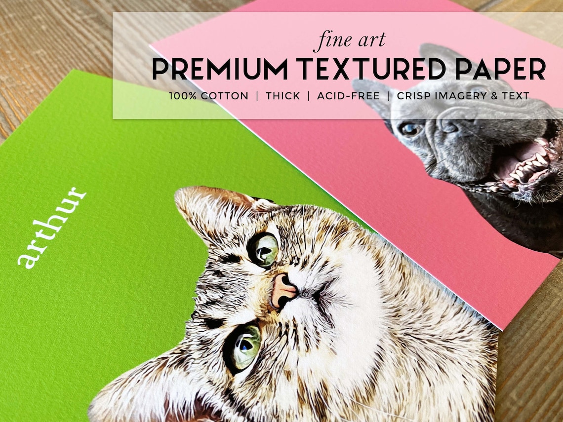Custom Pet Portrait From Photo, Pet Memorial Art - Image 2