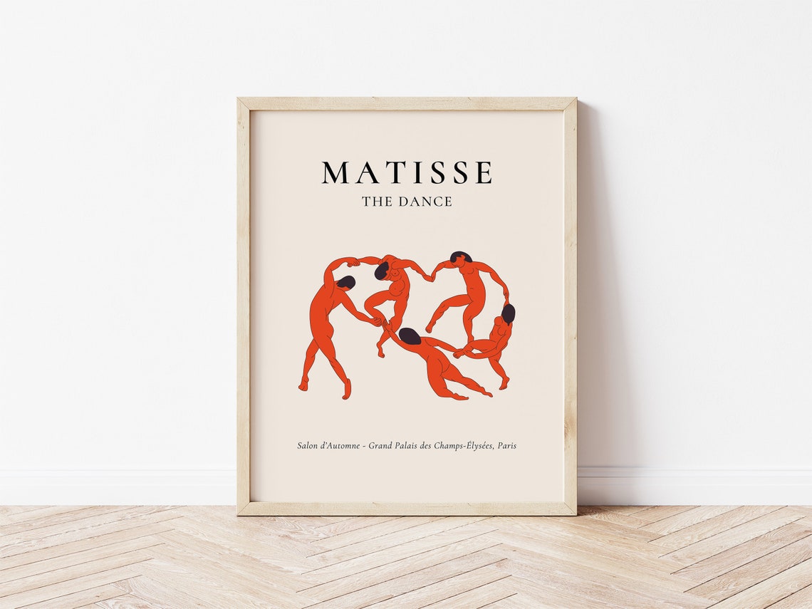 Matisse The Dance Red Dancers Classic Exhibition Style Wall Print - Image 2