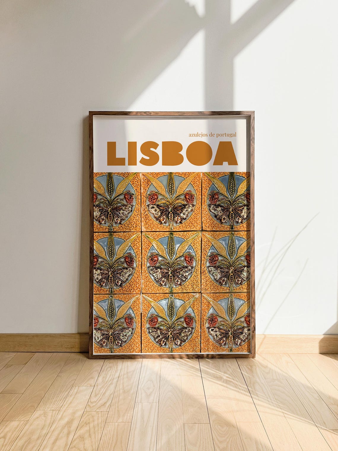 Lisbon Portugal Tile Art Print, Azulejos Travel Photography - Image 3