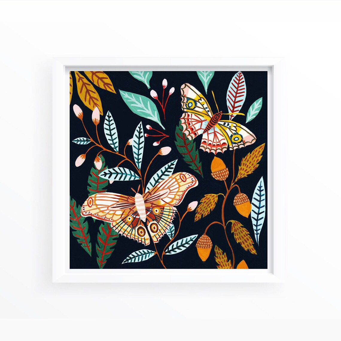 Butterfly Print, Woodland Nursery Decor Art Print - Image 3