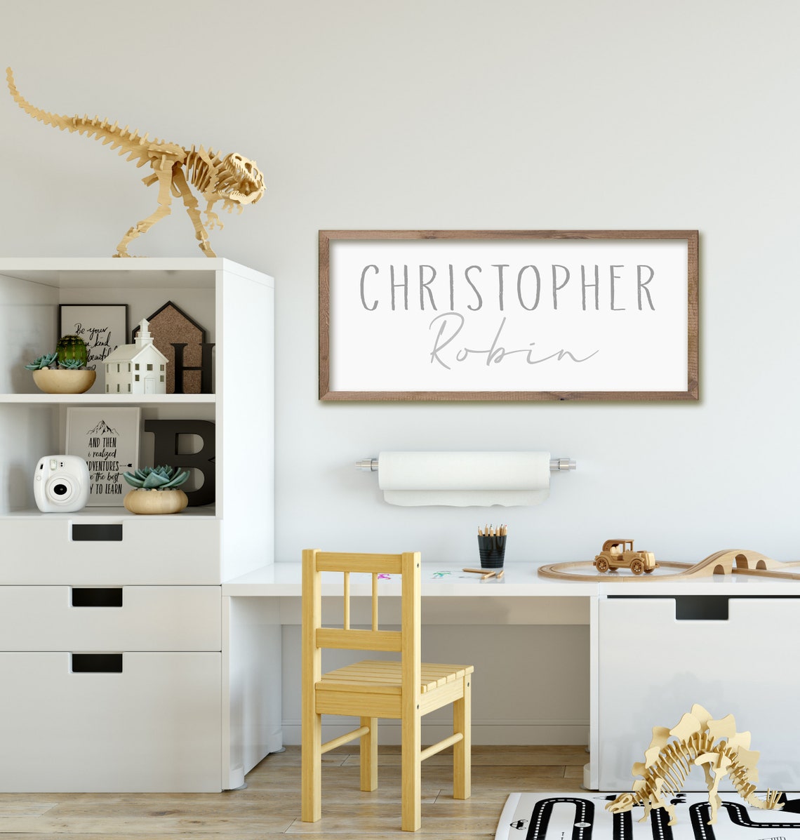 Nursery Name Sign Baby Name Sign Nursery Name Sign Wood Nursery Name Sign Boy Nursery Name Sign Girl Crib Sign Baby Girl Sign - Image 3