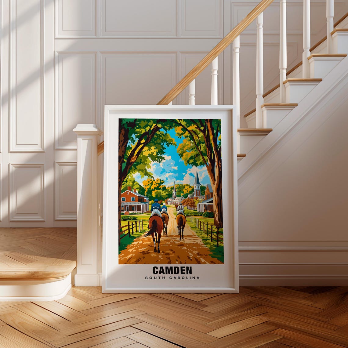 Camden Print South Carolina Poster Camden Views Camden Art South Carolina Charm Camden Beauty Historic Town Scenic Landscape