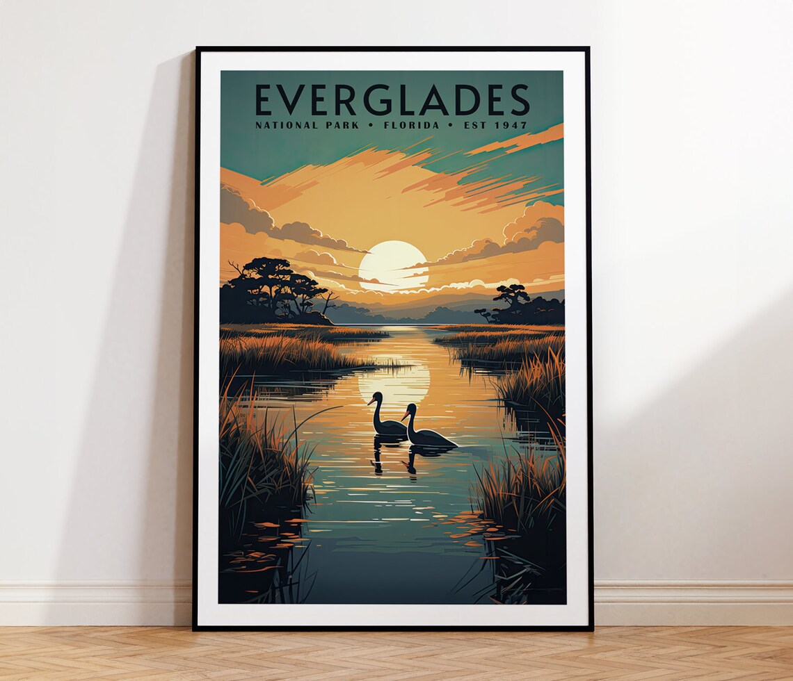 Everglades National Park At Home Wall Art Print
