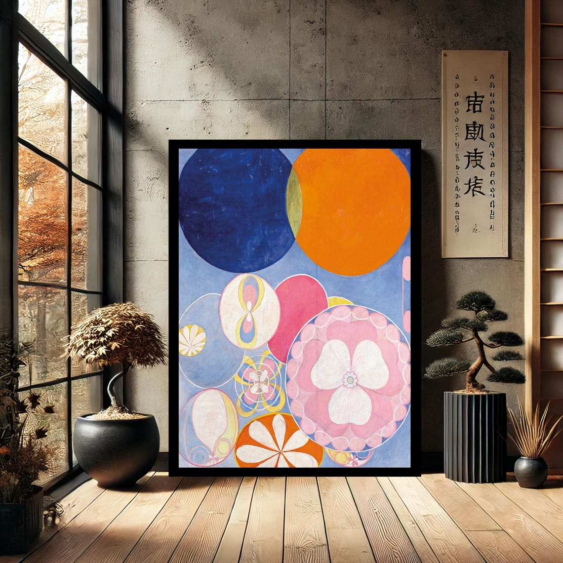 Hilma Af Klint Art Exhibition Canvas Wall Modern Print Abstract Decor For Home