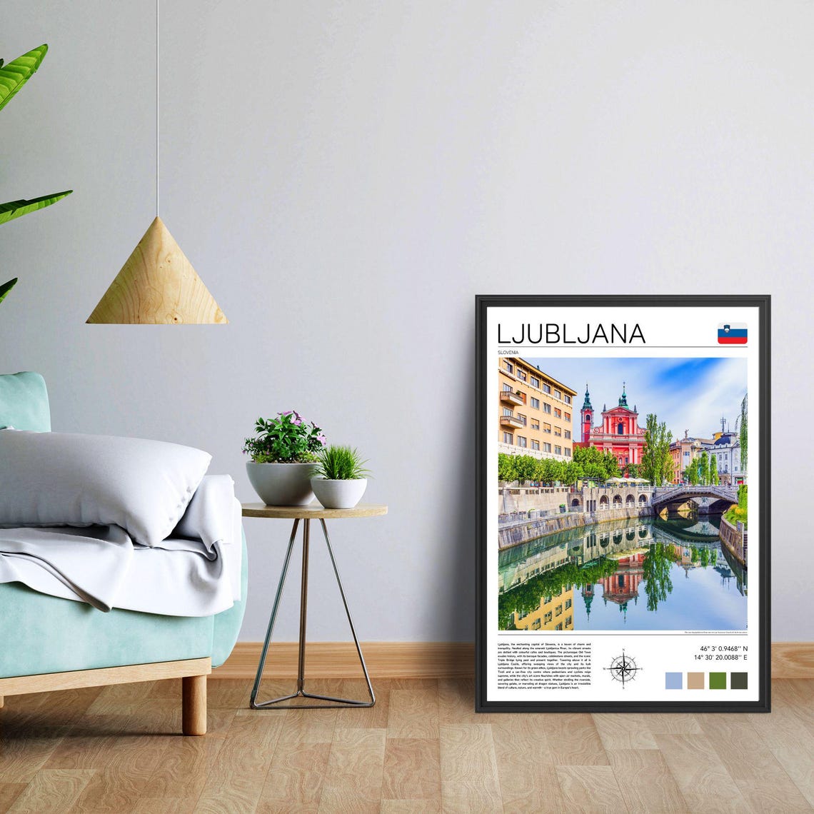 Ljubljana Print Ljubljana Print Ljubljana Wall Art Ljubljana Slovenia Artwork Ljubljana Photograhpy Ljubljana Travel Art - Image 5
