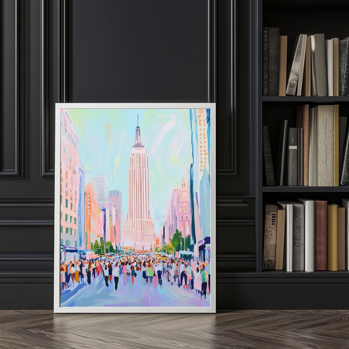 New York Skyline Art Print, Urban Cityscape - Image 3