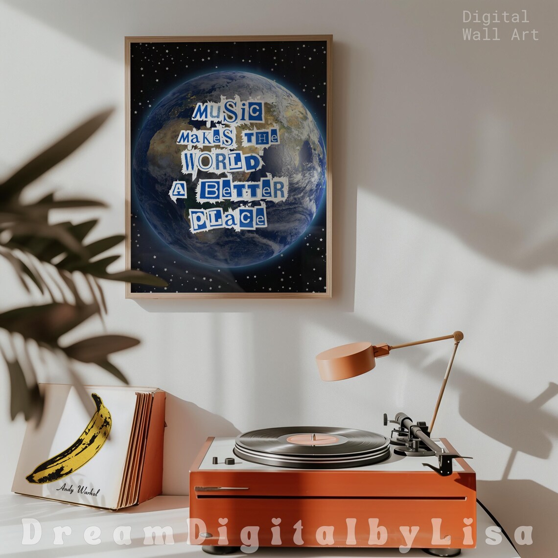 Music Makes The World A Better Place Poster - Image 2