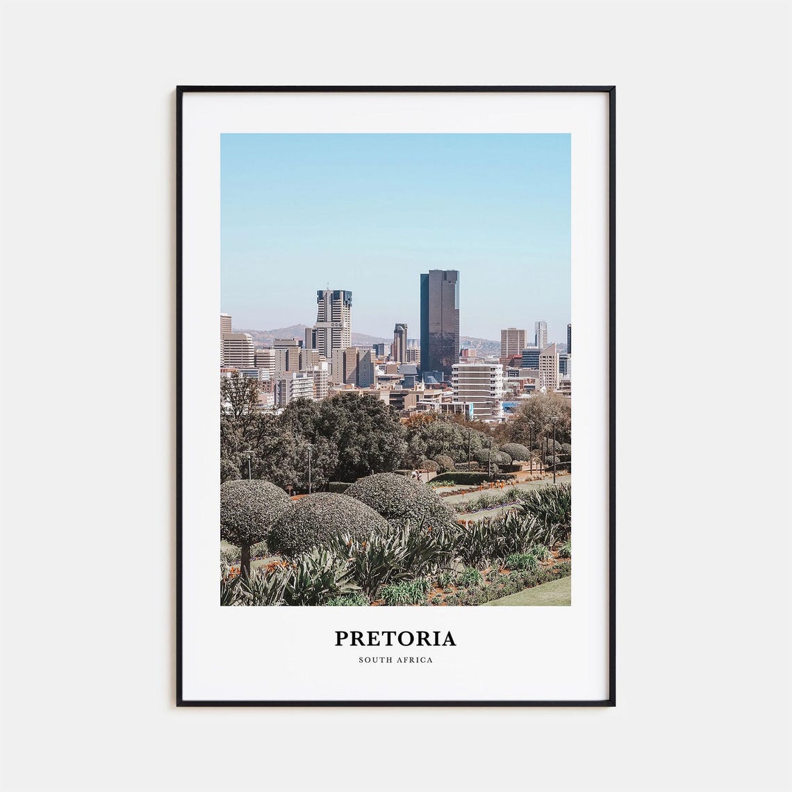 Pretoria Print Pretoria Photo Poster Pretoria Travel Wall Art Pretoria Map Print Pretoria Photography Pretoria Wall Dcor South Africa