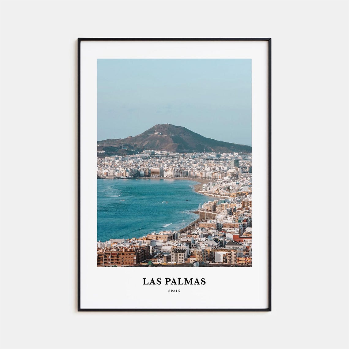 Las Palmas Print Las Palmas Photo Poster Las Palmas Travel Wall Art Las Palmas Map Print Las Palmas Photography Print Las Palmas Spain