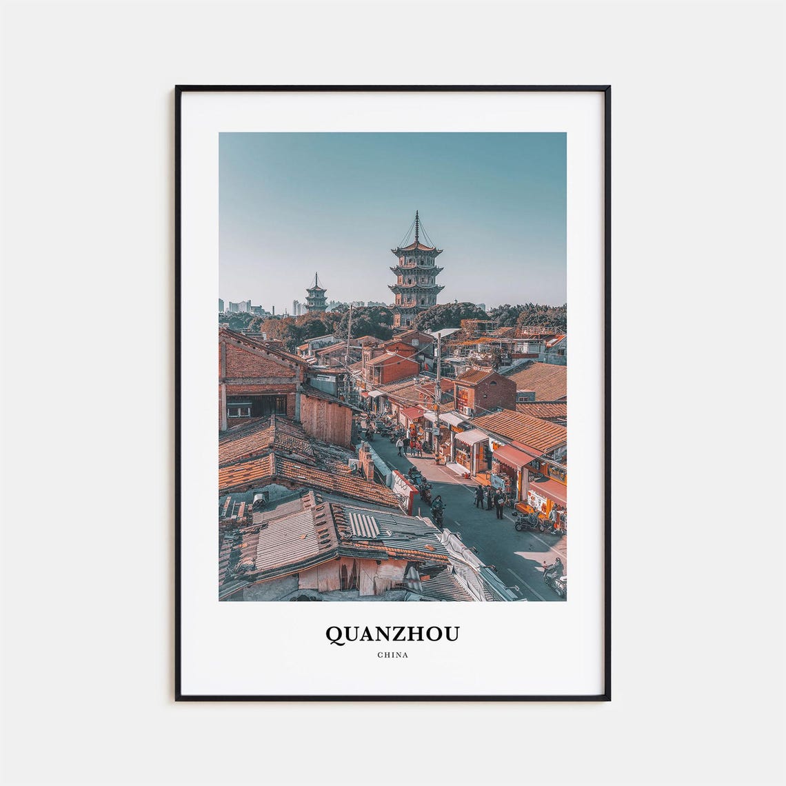 Quanzhou Print Quanzhou Photo Poster Quanzhou Travel Wall Art Quanzhou Map Print Quanzhou Photography Print Quanzhou Wall Dcor China
