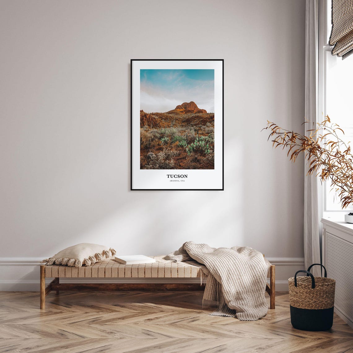 Tucson Print No 3 Tucson Photo Poster Tucson Travel Wall Art Tucson Map Print Tucson Photography Print Tucson Arizona Usa - Image 3