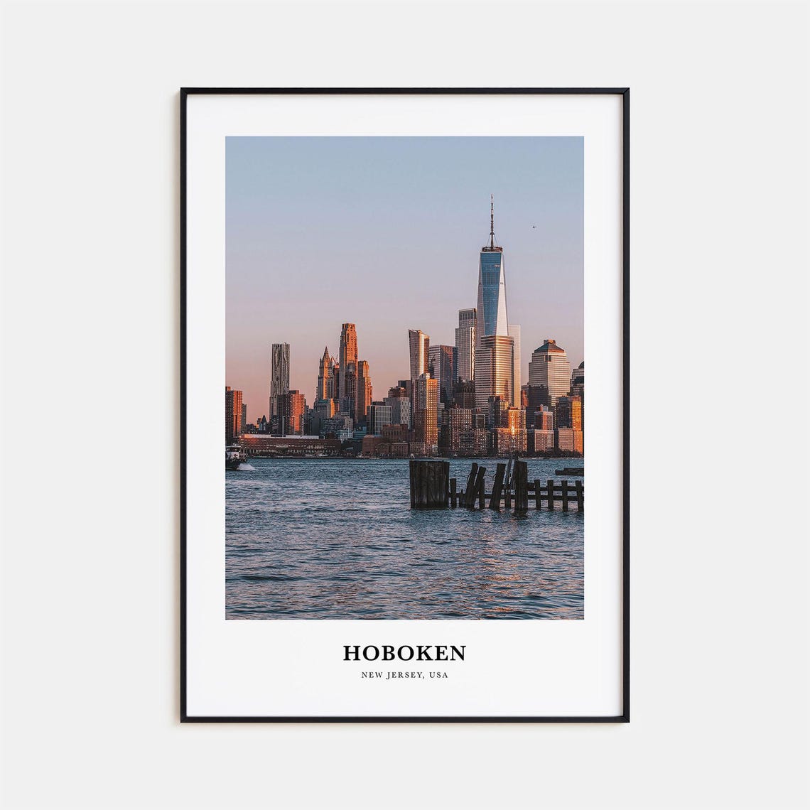 Hoboken Print Hoboken Photo Poster Hoboken Travel Wall Art Hoboken Map Print Hoboken Photography Hoboken Wall Dcor New Jersey Usa