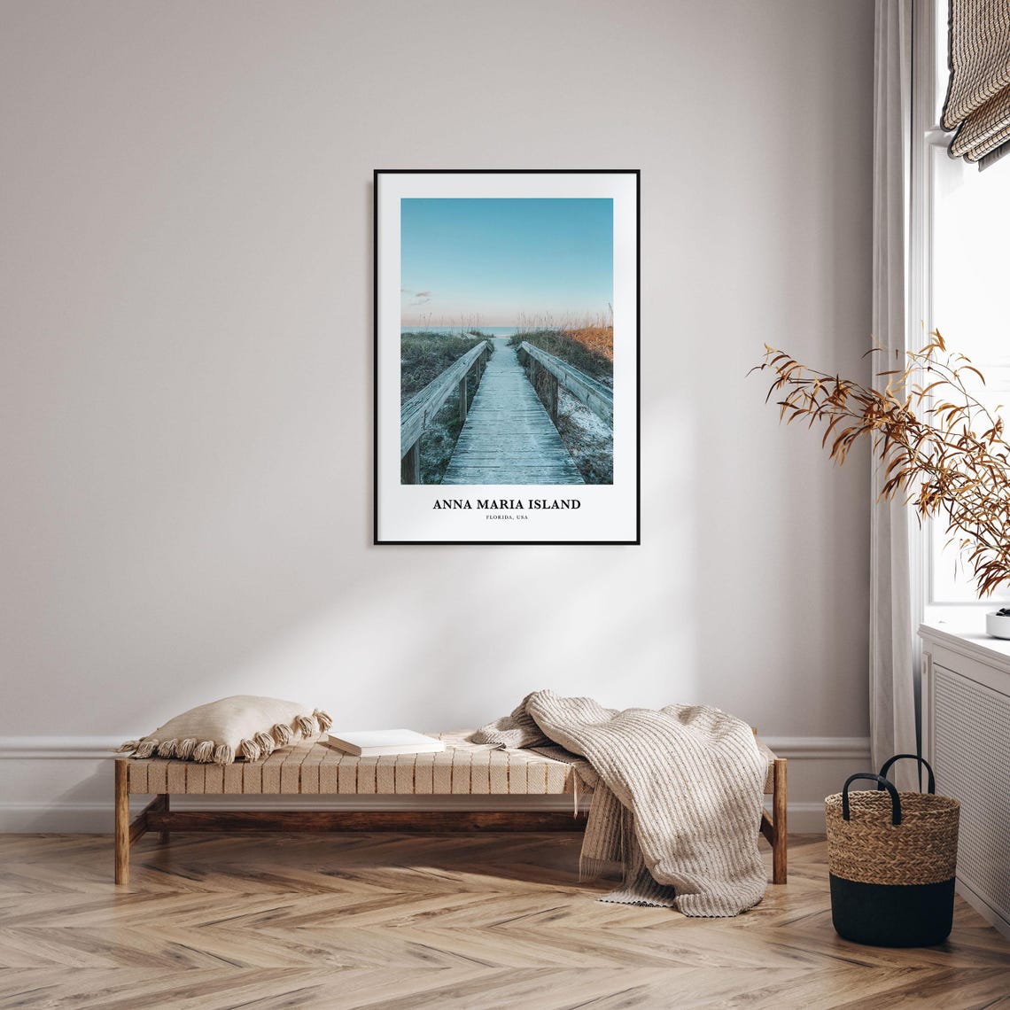 Anna Maria Island Print Anna Maria Photo Poster Anna Maria Travel Wall Art Anna Maria Map Anna Maria Photography Print Florida Usa - Image 3