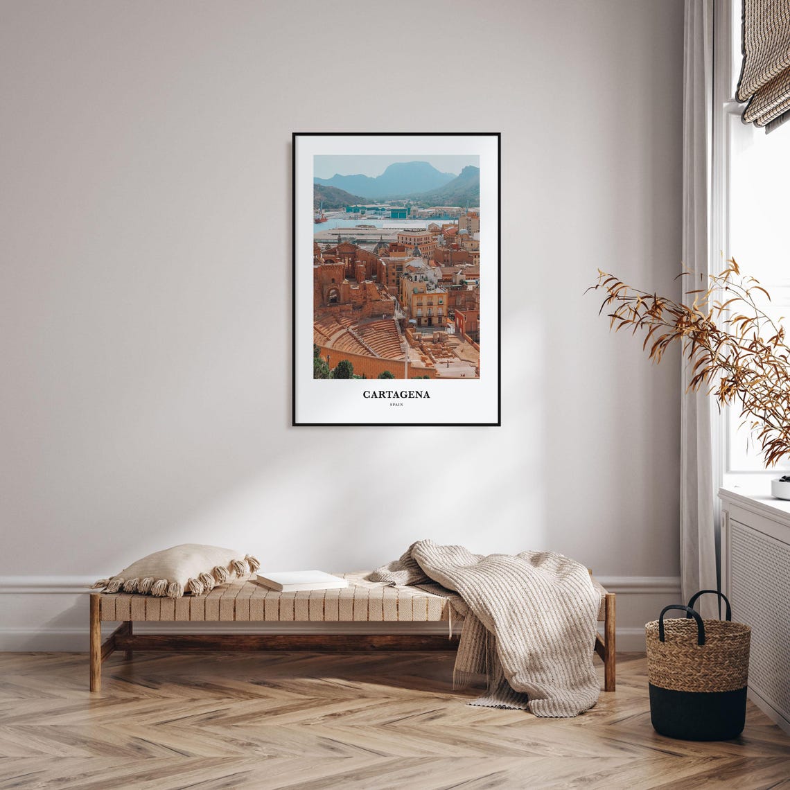 Cartagena Print Spain No 1 Cartagena Photo Poster Cartagena Travel Wall Art Cartagena Map Print Cartagena Photography Cartagena Wall - Image 3