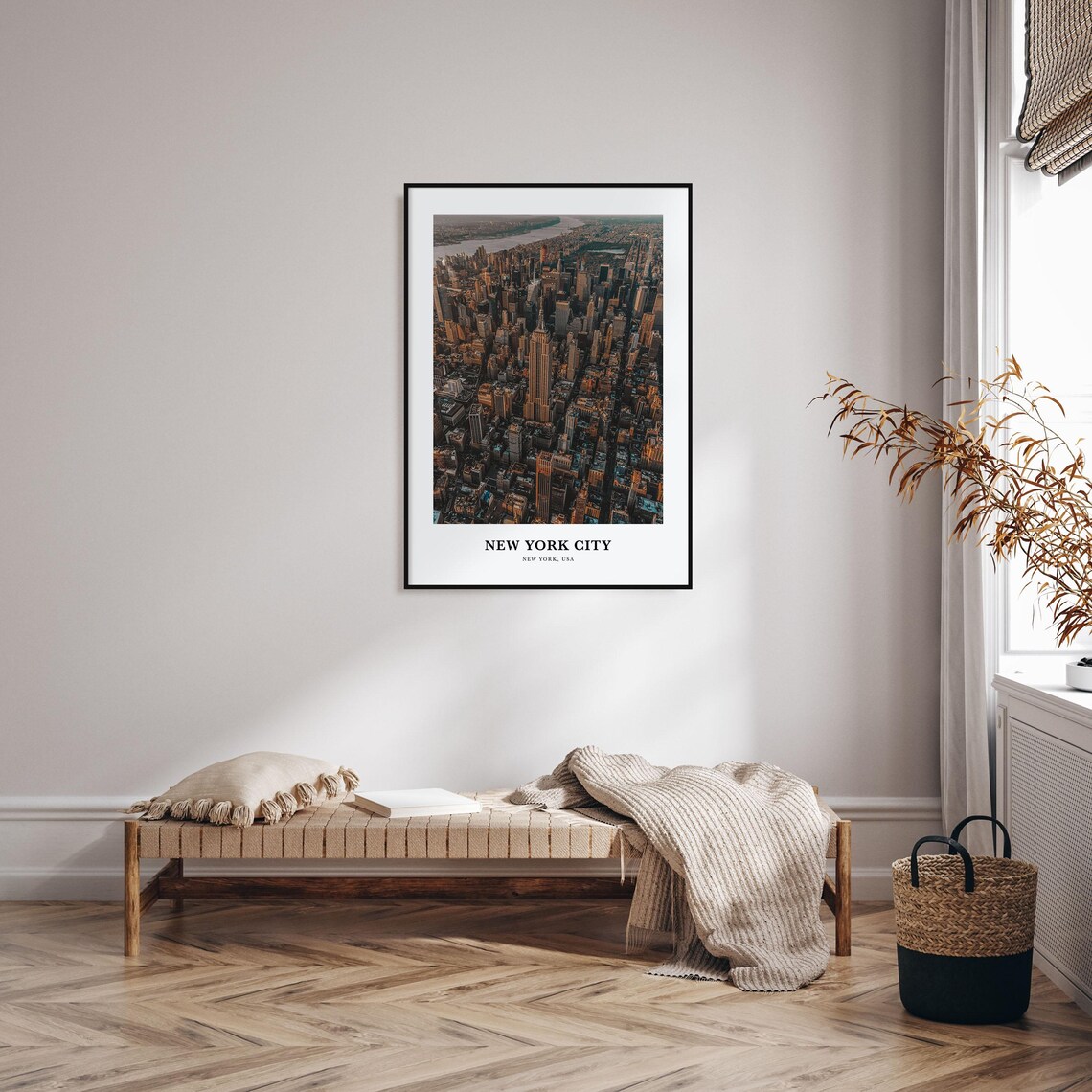 New York City Travel Poster, Map Wall Art - Image 3