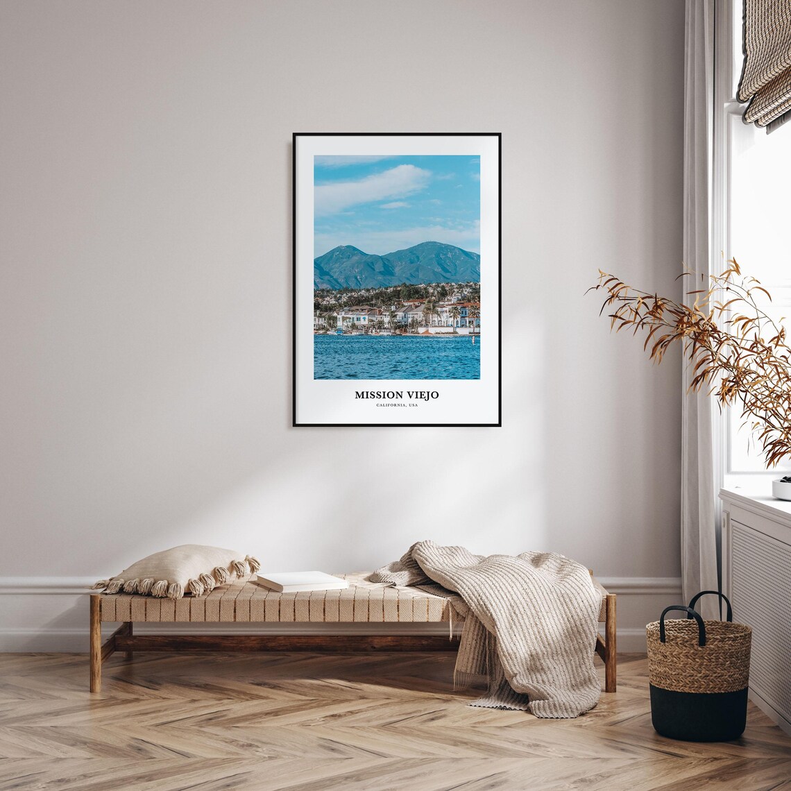 Mission Viejo Travel Poster, California Map Print - Image 4