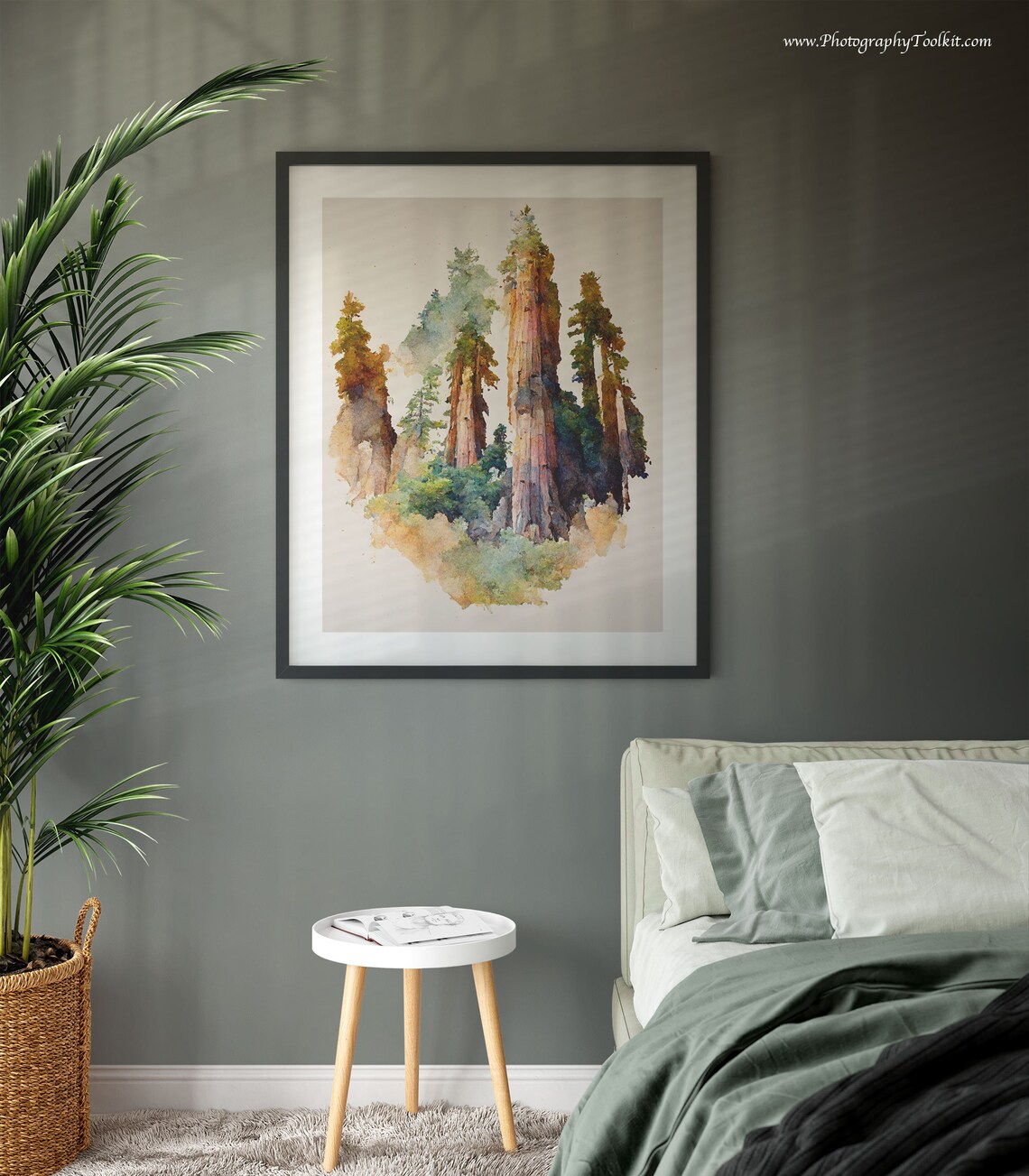 Sequoia National Park Travel Poster, Mountain Landscape - Image 3