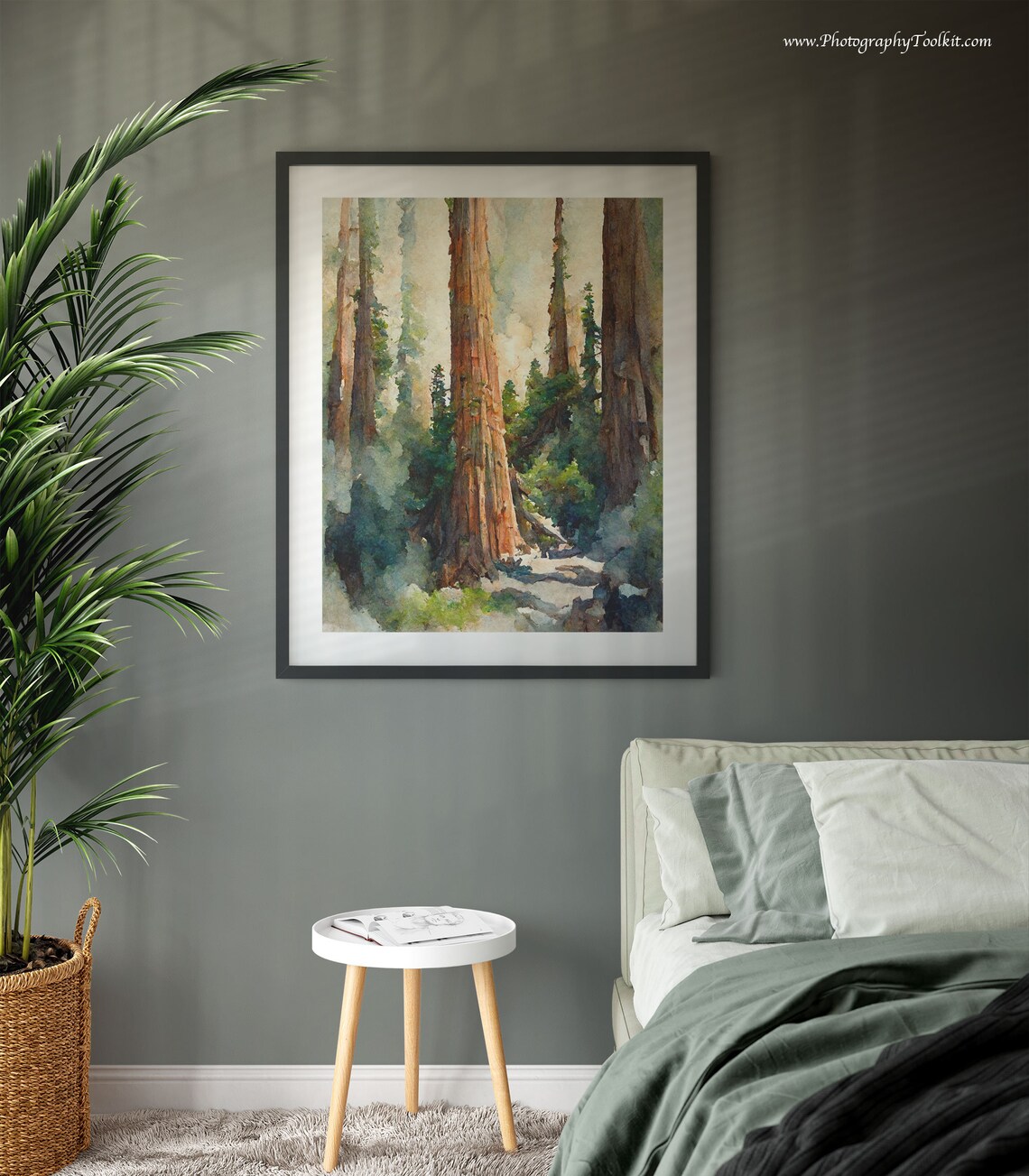 Sequoia National Park Mountain Art Print - Image 3