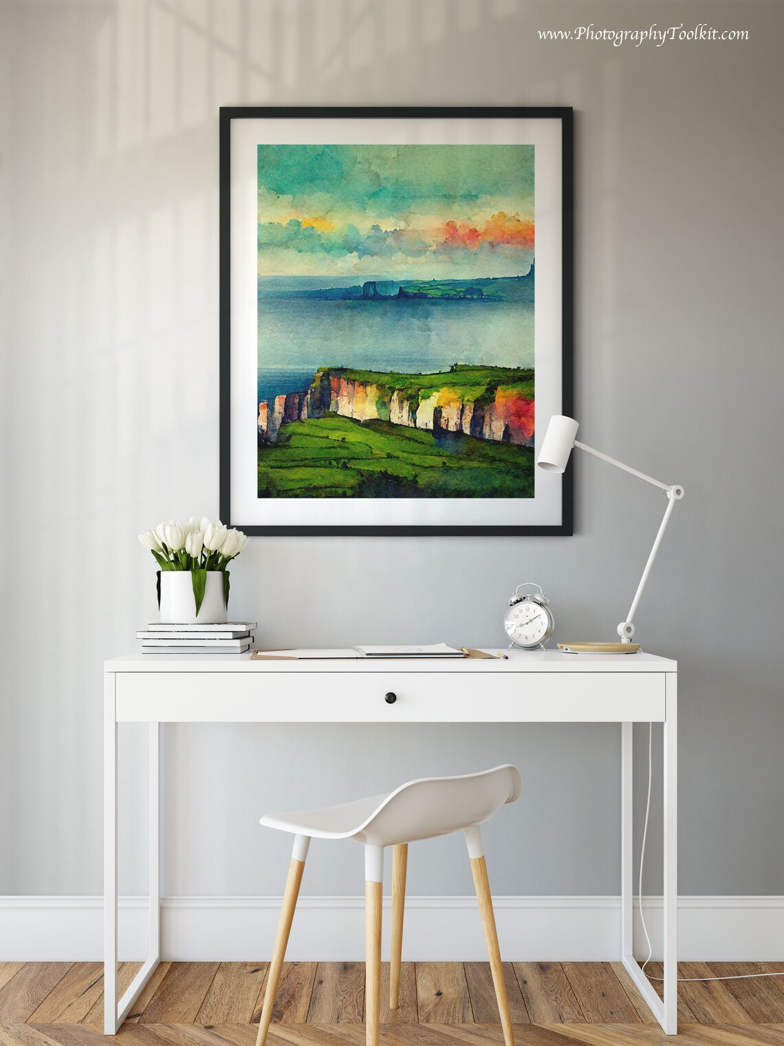 Cliffs Of Moher Travel Print, Irish Landscape Poster - Image 2
