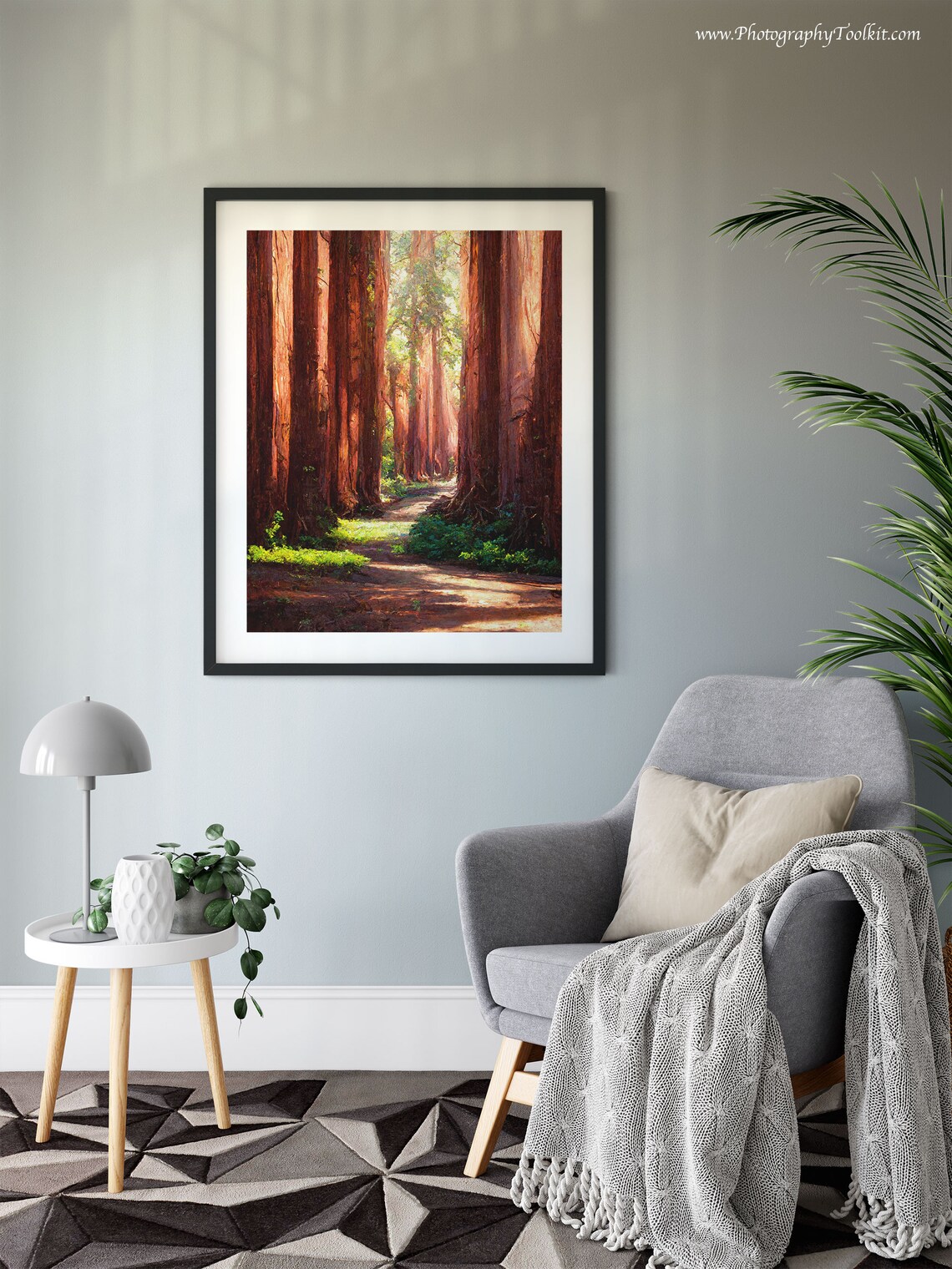 Redwood National Park Vintage Travel Poster - Image 6
