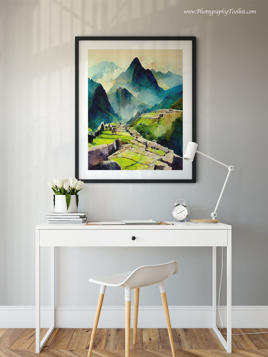 Machu Picchu Peru Travel Print Poster - Image 2