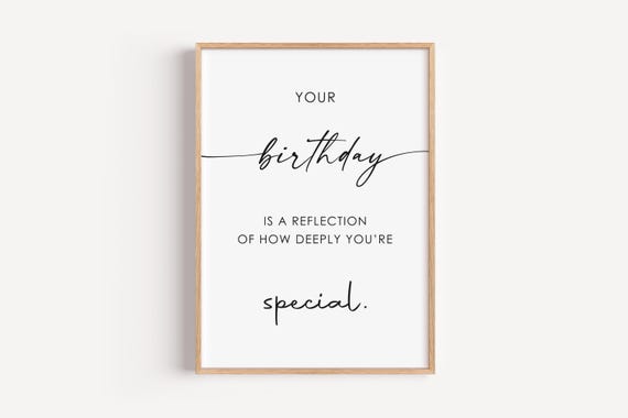 Birthday Wall Art Gift For Her Bestie Party Decor