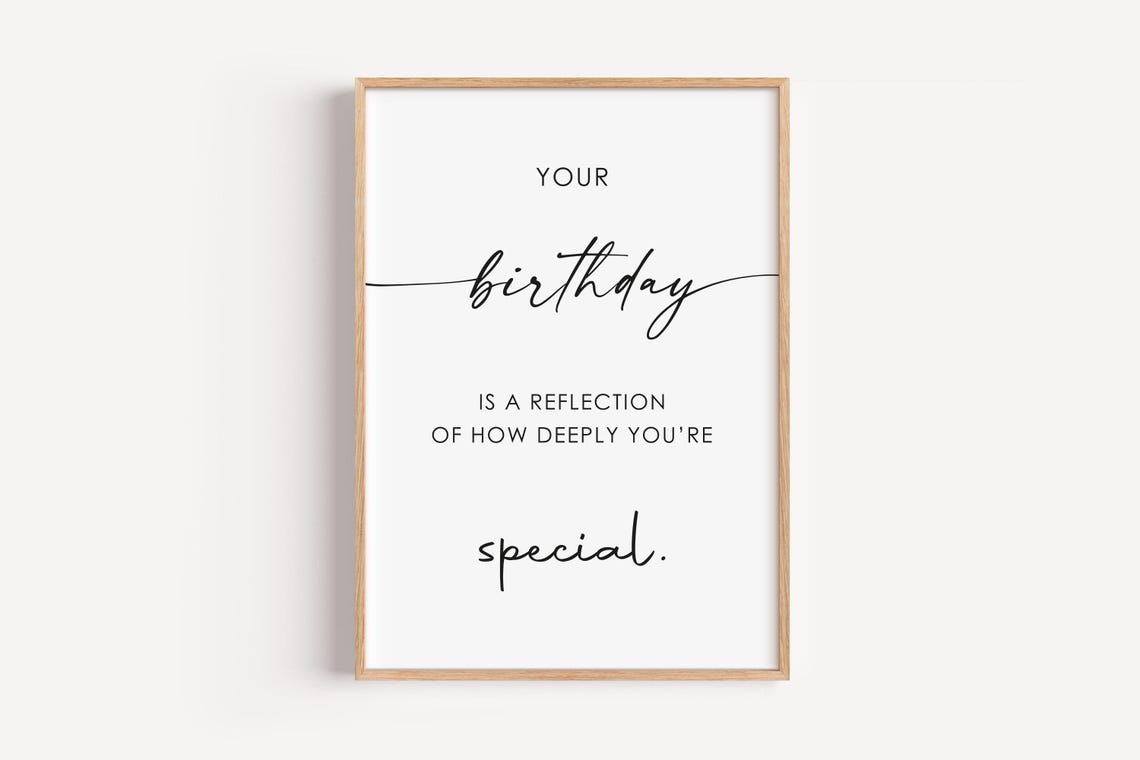 Birthday Wall Art Gift For Her Bestie Party Decor