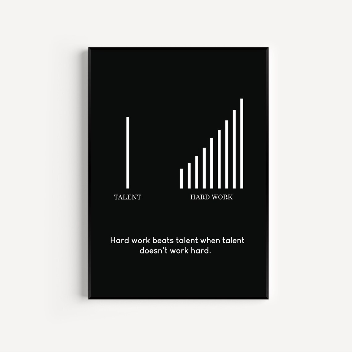 Home Office Decor Inspirational Poster, Entrepreneur Gift