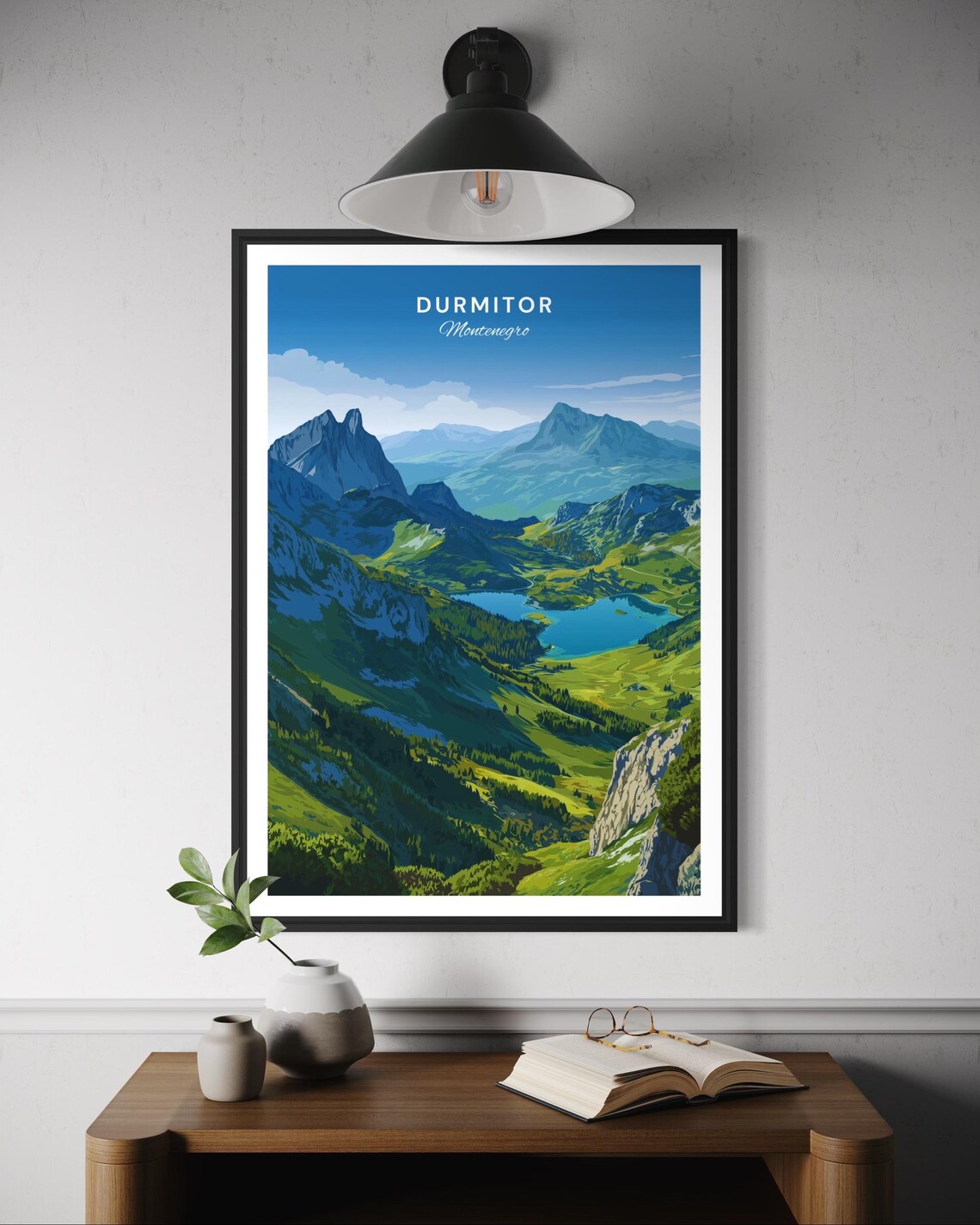 Montenegro Durmitor National Park, Travel Poster