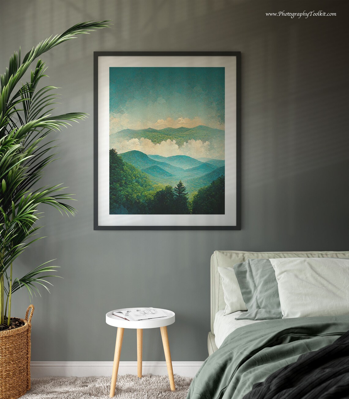 Blue Ridge Mountains Art Print, Blue Ridge Parkway - Image 3