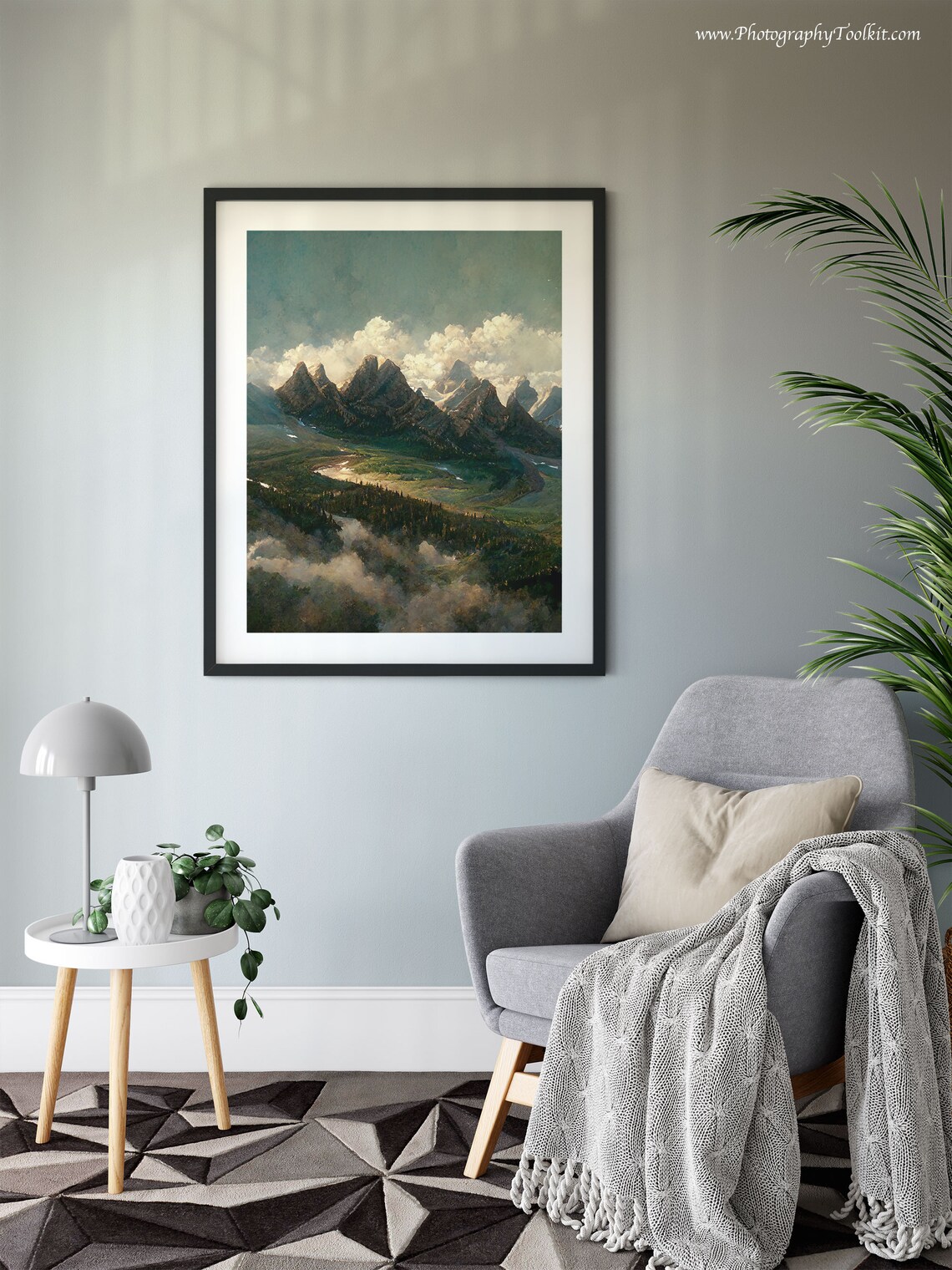 Rocky Mountain Print, Canadian Rockies Art Print - Image 6