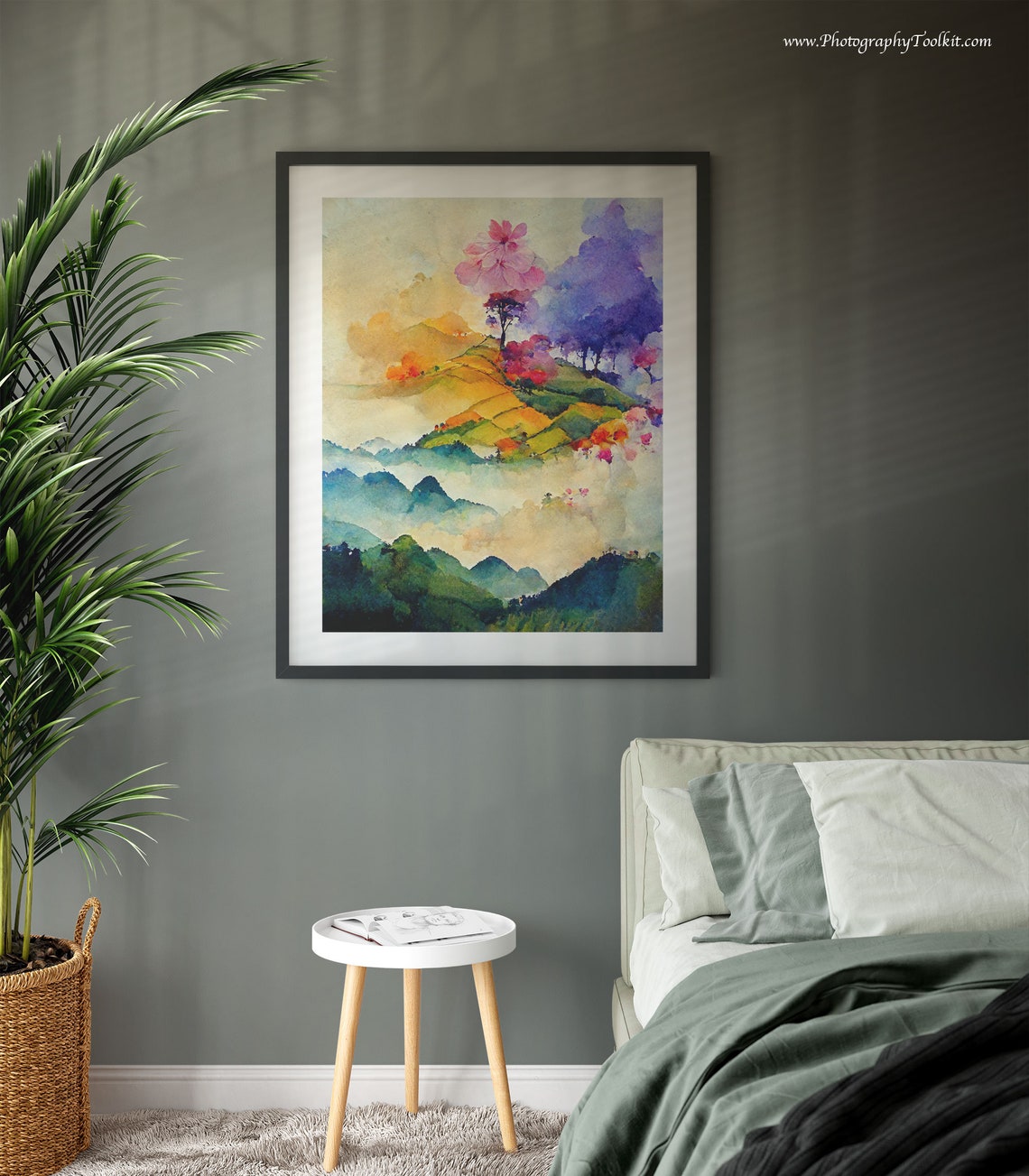 Vietnam Wall Art Prints Vietnam Watercolor Painting Vietnam Wall Decor Vietnam Poster Print Vietnam Photo Vietnam Wall Art Asia Poster - Image 3