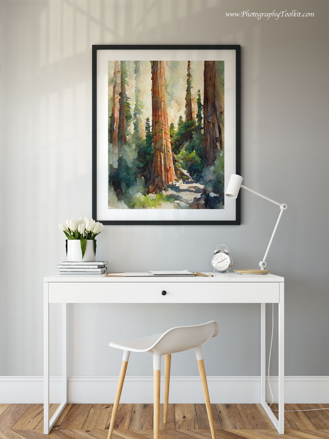 Sequoia National Park Mountain Art Print - Image 2