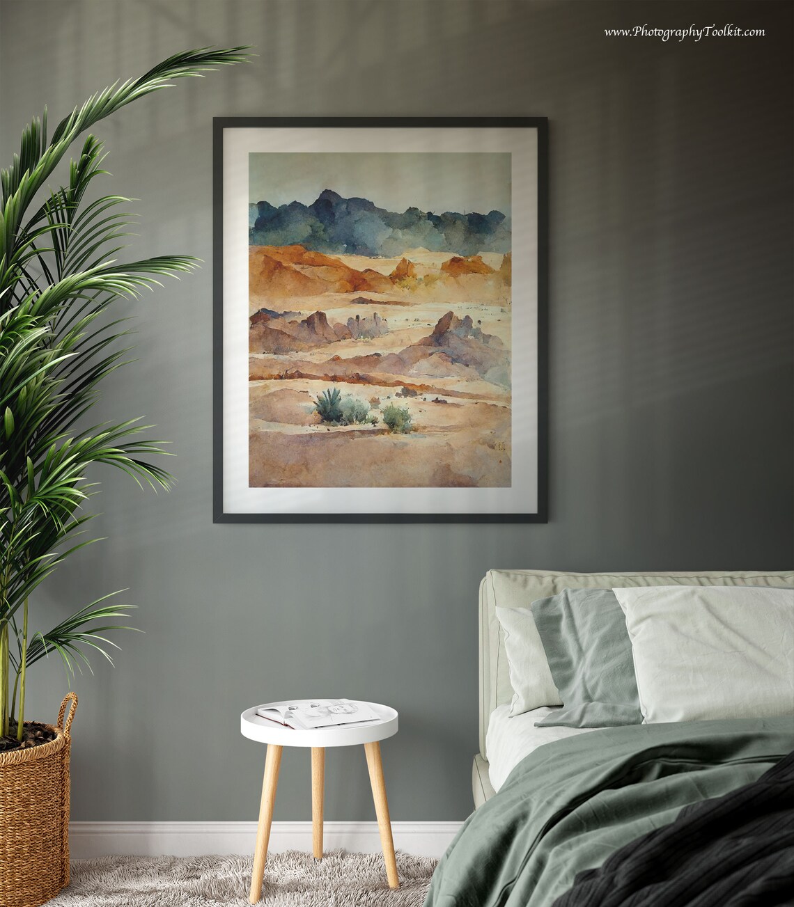 Desert Print Boho Western Decor Southwest Desert Print Desert Desert Landscape Boho Wall Decor Western Decor Retro Art - Image 3